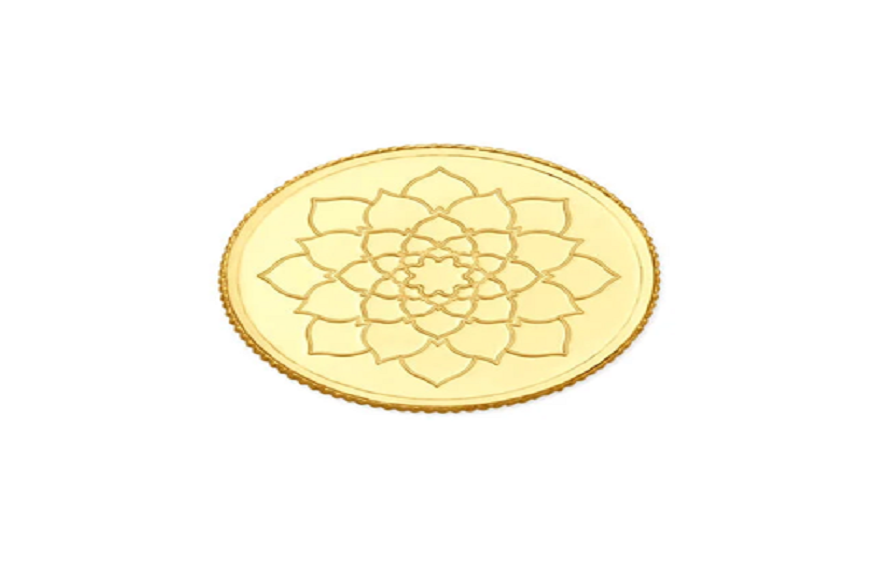 10 Gram Lotus Gold Coin