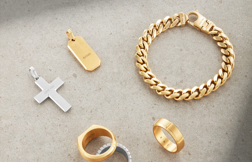 engraved jewelry for men